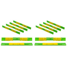 12 Pack Beehive Entrance Reducer, Bee Hive Mouse Guard 8 Frame,12.5Inch Plastic Beehive Sliding Mouse Guards