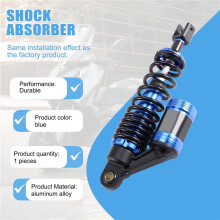 Amortisseur Hydraulique Arrière Universel 320 mm pour Motos pour , pour , pour , pour et Scooters BWS, Bleu