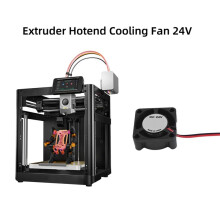Koelventilator voor de voor Flashforge AD5X Extruder Hotend (24V), Snelle Koeling en Hoogwaardige Ventilator voor AD5X 3D-Printeronderdelen