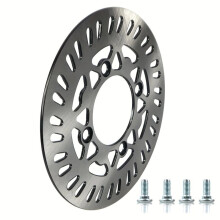 1 Set 220 mm Metall Dirt Pit Bike Offroad Motorcykel Framhjul Bakhjul Skivbroms Rotorplatta Monteringsbult Skruvsats