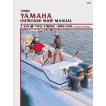 Yamaha 2250 HP Two Stroke Outboard Jet Drives 19961998 Service Repair