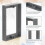 1/2inch Single Gang Outlet Box Extender-Electrical Box Extender Solution for Electrical Outlet Box Switches & Outlets 1