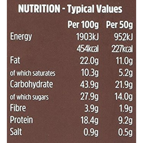 Trek Cocoa Oat Protein Flapjacks, 3x50g 2