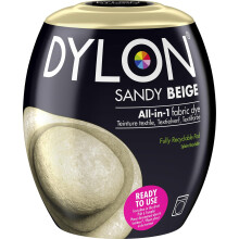 DYLON Washing Machine Fabric Dye Pod for Clothes & Soft Furnishings, 350g – Sandy Beige