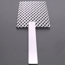 20 X 5 Cm de Malla de Titanio Platinizado áNodo Rodio JoyeríA Chapado en Polvo Herramienta de Malla con Manejar Herramienta de JoyeríA para Joyero