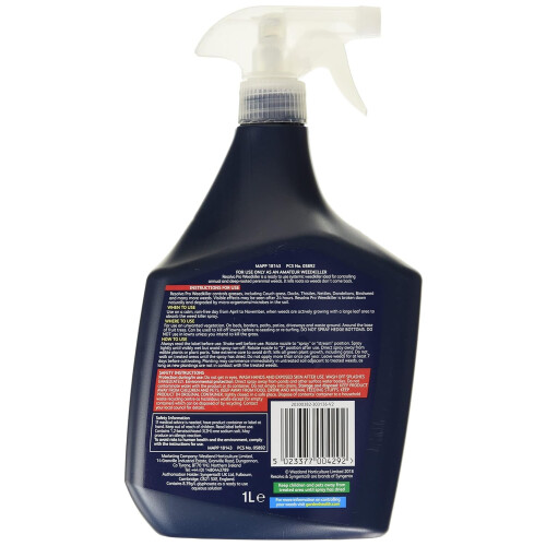 Westland Resolva Pro Weedkiller Xtra Tough 1L RTU Ready to Use Weed Control 1