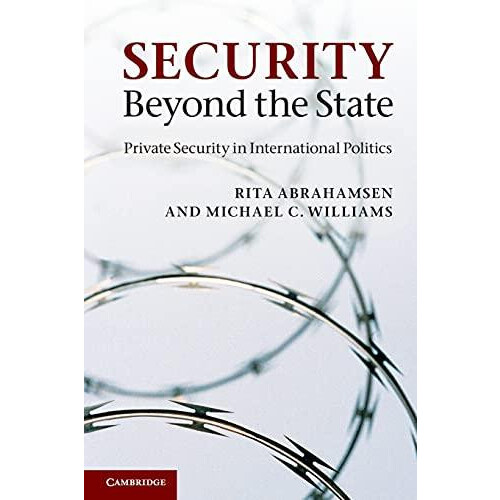 Security Beyond the State by Rita Abrahamsen Paperback Book
