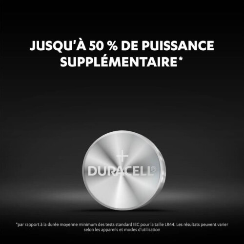 Duracell Duracell Specialty LR44 1.5V Alkaline Button Cell Pilhas, Pacote com 4 (76A/A76/V13GA) 2