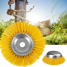 8 Inch Universele Grastrimmerkop Nylon Draadwiel Trimmerborstel Weeder Roterende Onkruidborstel voor Tuinonkruidgazon