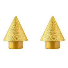 2X M14 Diamant Chanfrein Bits Dia 38Mm Fraisage Carrelage Coupe Marbre BéTon Scie Cloche