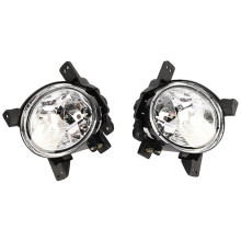 Car Front Fog Lamp Driving Lamp Headlight Foglamps Assembly DRL 92201-2B500 92202-2B500 for Santa Fe 2010- 2012