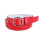 CTM Women's Thick Rounded Buckle Belt 5