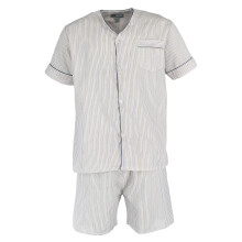 Ten West Apparel Men's Short Sleeve Short Leg Pyjama Set