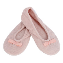 Isotoner Women's Sculpted Microterry Ballerina Slippers