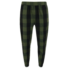 CTM Men's Big & Tall Flannel Plaid Jogger Pant