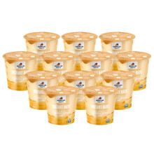 Mornflake - Oats2Go Golden Syrup Instant Porridge 12 x 62g Pots For On-the-go. Ready Meal Cereals Breakfast