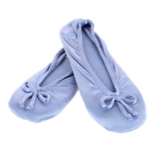Isotoner Women's Satin Classic Ballerina Slippers