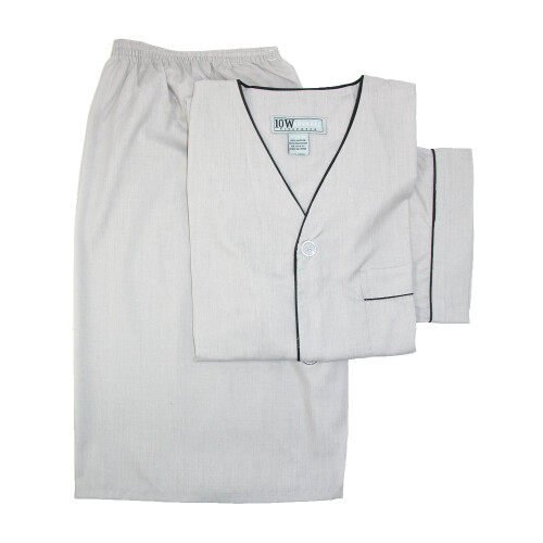 Ten West Apparel Men's Short Sleeve Short Leg Pyjama Set