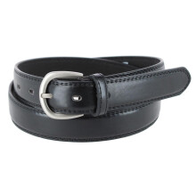 CTM Men's 28.5 mm Wide Basic Dress Belt