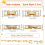 Fold Over Clasp Extenders 24K Gold Plated 12PCS 3