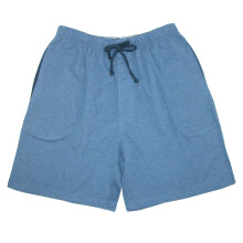 Hanes Mens Big & Tall Jersey Knit Cotton Button Fly Pyjama Sleep Shorts