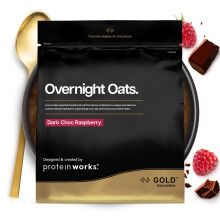 Protein Works | Overnight Oats - Gold Innovation, High Protein Breakfast, Chia & Flax Seed, Supports Healthy Weight Loss, Low Sugar