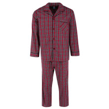 Hanes Men's Broadcloth Long Sleeve Pyjama Set