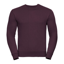 (M, Burgundy) Russell Mens Set-in Sweatshirt
