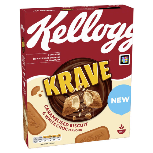 Krave Caramelised Biscuit 375g 1