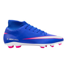 (10 UK, Blue/White/Pink) Nike Unisex Adult Mercurial Superfly 10 Club Firm Ground Football Boots