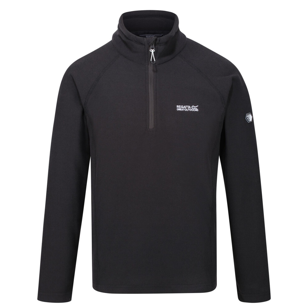 Regatta (S, Ash) Great Outdoors Mens Kenger Half Zip Honeycomb Fleece