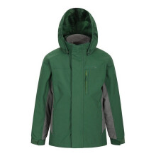 (13 Years, Khaki) Mountain Warehouse Childrens/Kids Cannonball 3 in 1 Waterproof Jacket