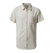 (10 UK, Sea Salt) Craghoppers Womens/Ladies Plain Short-Sleeved Shirt