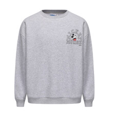 (12 UK, Grey) Disney Womens/Ladies Mickey Mouse Crew Neck Sweatshirt