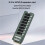 8 Port  3.0 Expansion Card for M.2 PCIe Slots High-Speed 6Gbps  Controller for Data Centers and Workstations 6