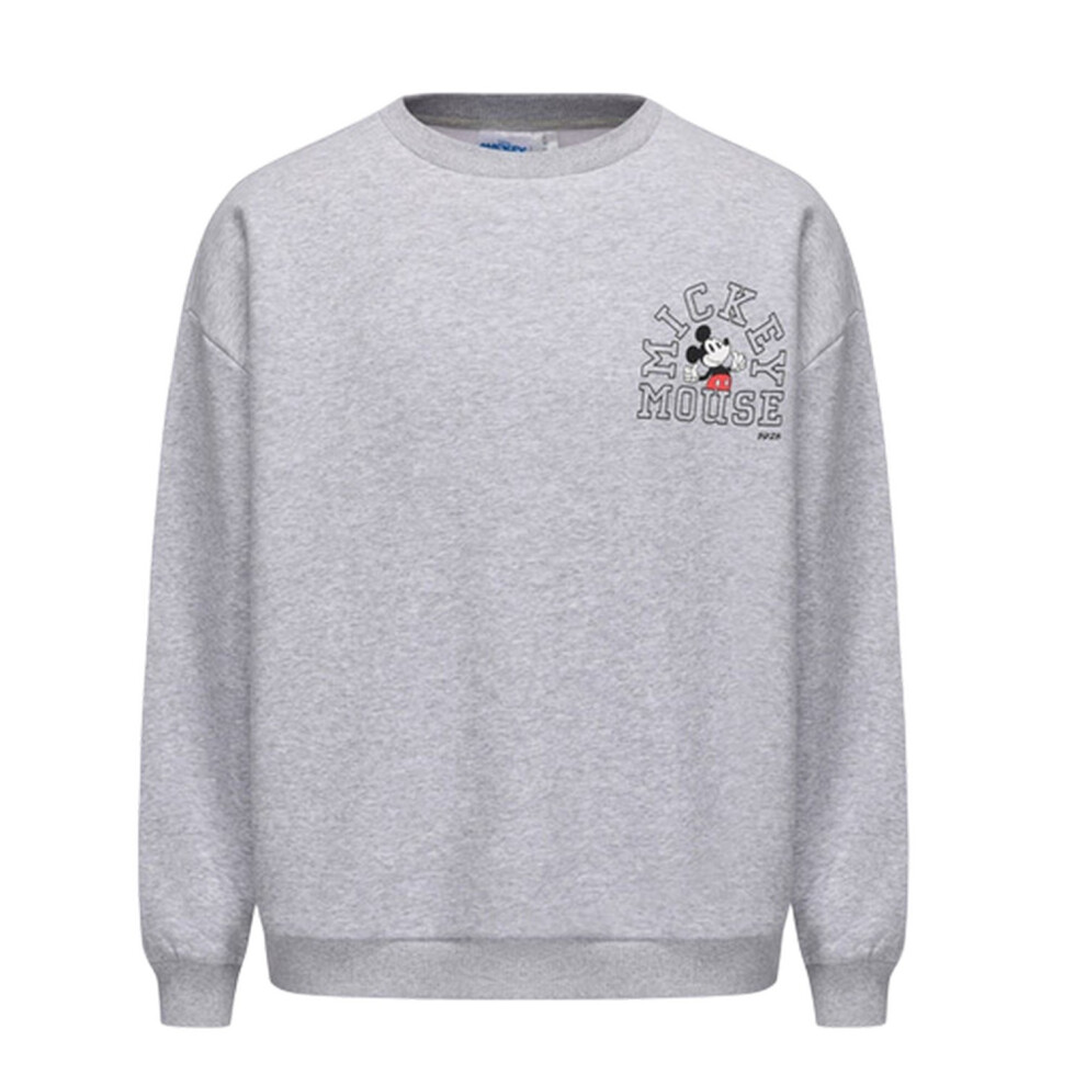 Disney (14 Uk, Grey) Womens/Ladies Mickey Mouse Crew Neck Sweatshirt
