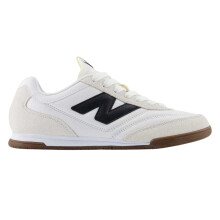(4.5 UK, White/Black) New Balance Womens/Ladies RC42 Leather Trainers