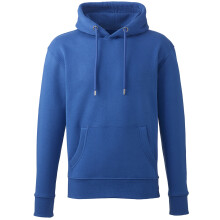 (XL, Royal Blue) Anthem Mens Organic Hoodie