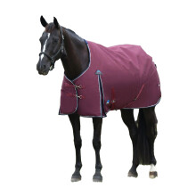(7' 3", Burgundy/Navy) Weatherbeeta Comfitec Essential Standard-Neck Horse Turnout Rug