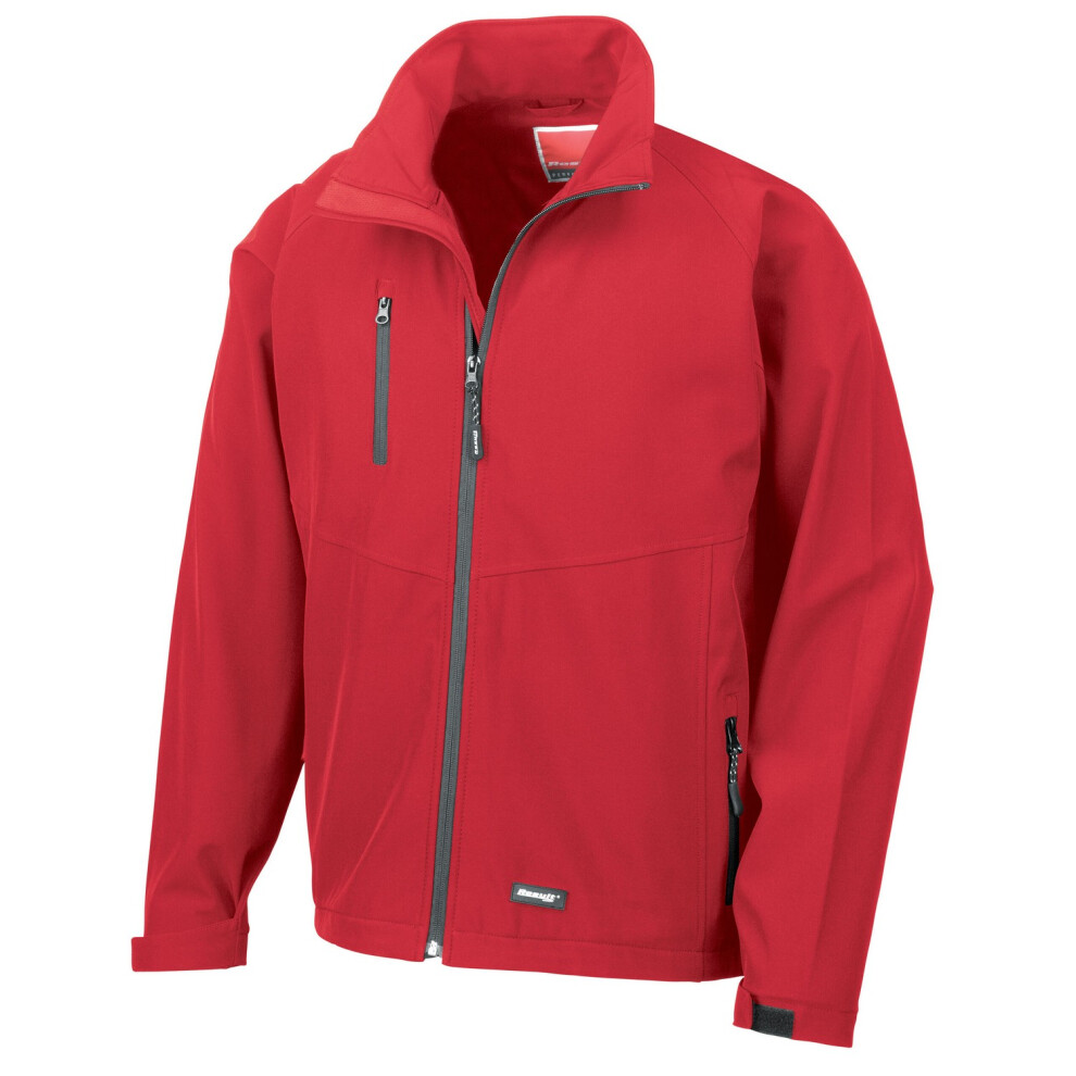 Result (Xxl, Red) Unisex Adult Soft Shell Jacket