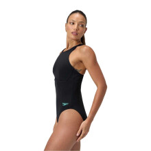 (16 UK, Anthracite) Speedo Womens/Ladies Racer One Piece Swimsuit
