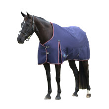 (6' 3", Navy/Burgundy) Weatherbeeta Comfitec Essential Standard-Neck Horse Turnout Rug