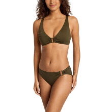 (8 UK, Khaki Green) Ralph Lauren Womens/Ladies Ring Hipster Bikini Bottoms