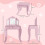 Homcom HOMCOM Makeup Dressing Table Set with Tri-Folding Mirror and Drawer, Pink 10