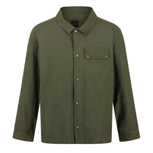 Regatta (L, Capulet) Regatta Mens Jayden Plain Long-Sleeved Shirt