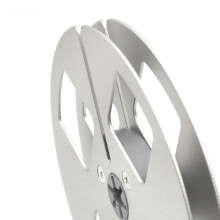 5 Inch Aluminum Alloy Sound Tape Empty Reel with 4 Hole for Studer ReVox Reel to Reel Recorder,for 1/4 Inch Tapes Silver