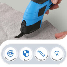 2025 Advanced Portable Electric Scissors for Fabric, Carpet, and More with Dual Blades
