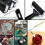 3 PCS Rubber Roller Brayer for Crafts,Printmaking Brayers,Hard Rubber Roller Brayers with 1Pcs Painting Scraper 5