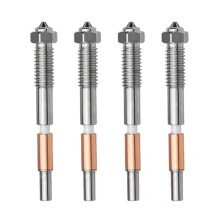 4 Stück für QIDI Q2 Q2C Hotend Bimetall-Düse 0.4/0.6mm Bimetall-Hotend-Düsen 3D-Drucker-Zubehör
