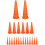 22PCS Hydraulic Oil Service Plugs Practical Drip Resist for Lines Kitchen Drain Source Plugging Mechanical Irrigation 1